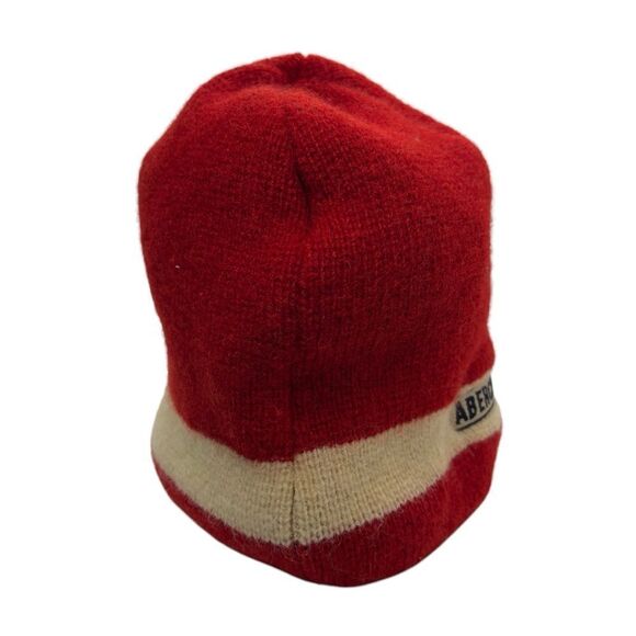 Vintage y2k 100% wool Abercrombie & Fitch hat beanie - Picture 3 of 12